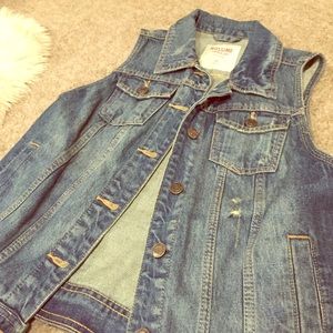 Denim vest